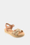 Oh My Sandals Braided Espadrille Wedge Sandals
